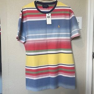 Ralph Lauren Polo striped shirt -Large